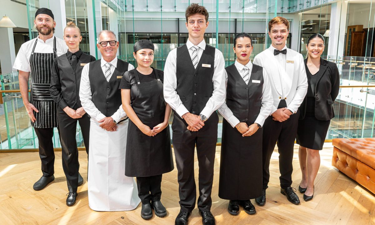 hospitality staff from Clifford Wallace hospitality staffing agency